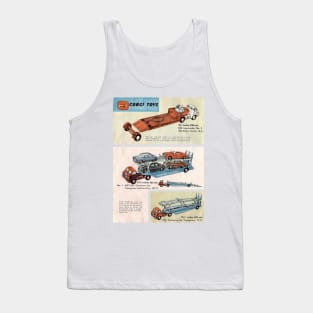 Vintage Corgi Car Transporter 1963 Tank Top